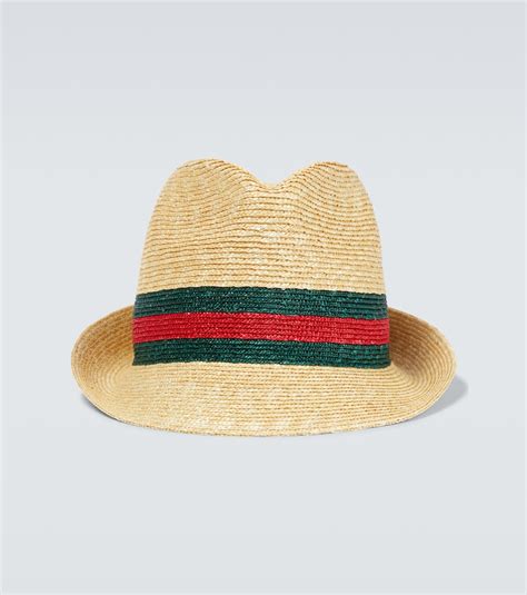 gucci bucket hat straw|GUCCI Embellished straw bucket hat .